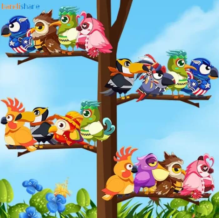 Bird Sort 2: Color Puzzle MOD (Vô Hạn Tiền, Auto Win) 6.0.4 APK