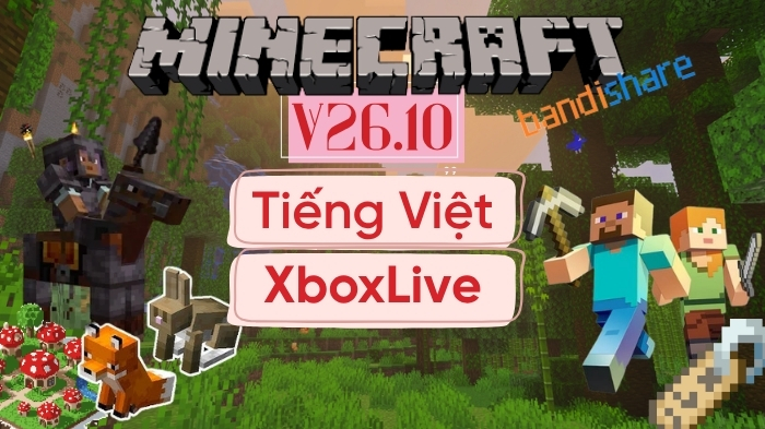 Tải Minecraft 26.10 (v1.26.10) APK cho Android