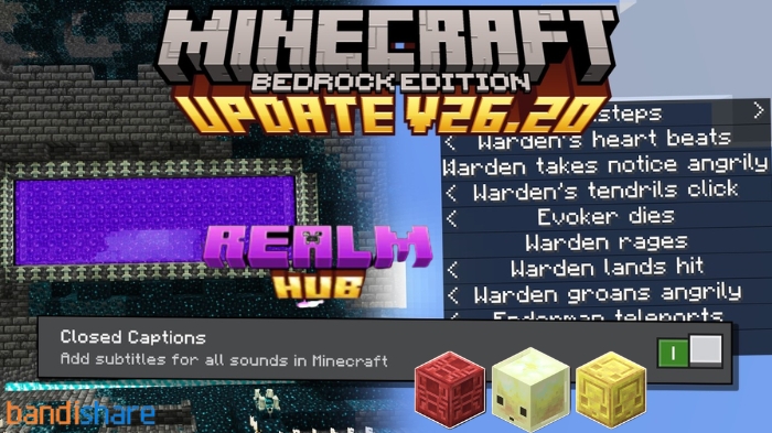 Tải Minecraft 26.20 (v1.26.20) APK cho Android
